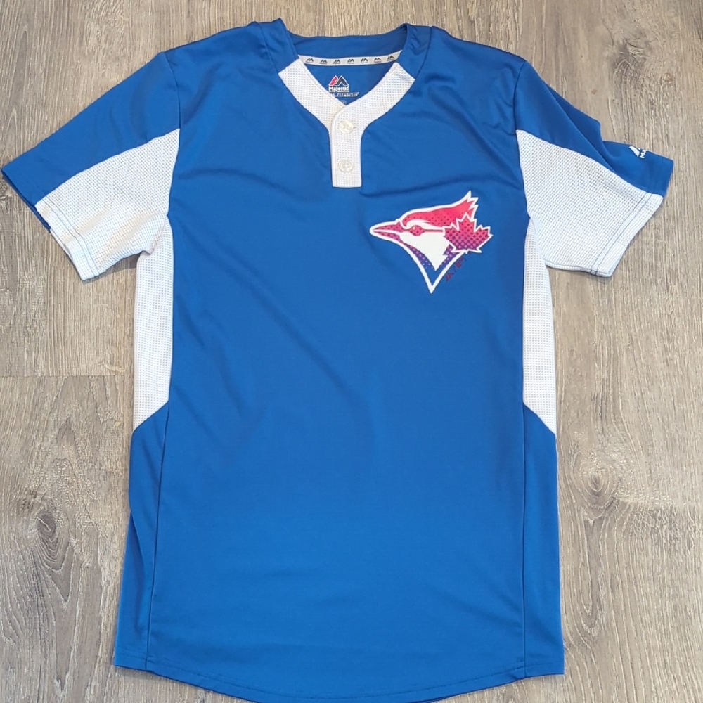 Toronto Blue Jays Cool Base Jersey   Men's Small